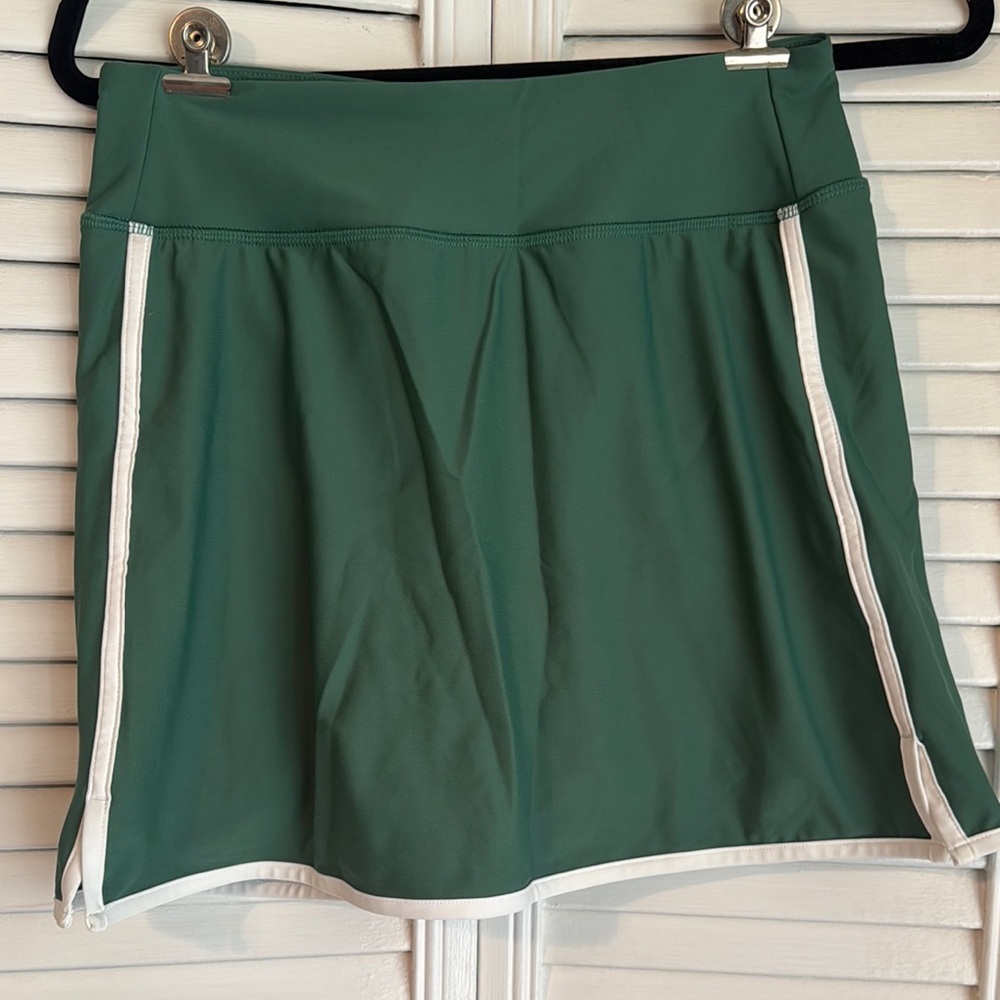 Women's Green Athletic Skort
